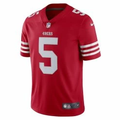 Men's San Francisco 49ers Trey Lance Nike Scarlet Vapor Limited Jersey -Nike Sales mens nike trey lance scarlet san francisco 49ers vapor limited jersey pi4482000 altimages ff 4482356 30eddac71d706731640calt2 full