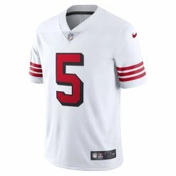 Men's San Francisco 49ers Trey Lance Nike White Alternate 2 Vapor Limited Jersey -Nike Sales mens nike trey lance white san francisco 49ers alternate 2 vapor limited jersey pi4342000 altimages ff 4342404 e9fe601c3833b8454346alt2 full