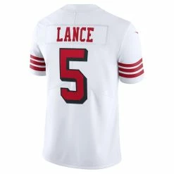 Men's San Francisco 49ers Trey Lance Nike White Alternate 2 Vapor Limited Jersey -Nike Sales mens nike trey lance white san francisco 49ers alternate 2 vapor limited jersey pi4342000 altimages ff 4342404 e9fe601c3833b8454346alt3 full