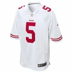 Men's San Francisco 49ers Trey Lance Nike White Game Jersey -Nike Sales mens nike trey lance white san francisco 49ers game jersey pi4301000 altimages ff 4301191 0f106d47f2aa9fd4dacfalt2 full