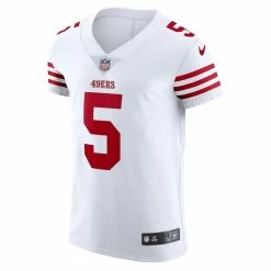 Men's San Francisco 49ers Trey Lance Nike White Vapor Elite Jersey -Nike Sales mens nike trey lance white san francisco 49ers vapor elite jersey pi4481000 altimages ff 4481713 6f028cbb317077e08705alt2 full