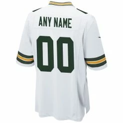 Men's Green Bay Packers Nike White Custom Game Jersey 7 Men's Green Bay Packers Nike White Custom Game Jersey -Nike Sales mens nike white green bay packers custom game jersey pi3889000 altimages ff 3889170 f20f679185592554da68alt3 full