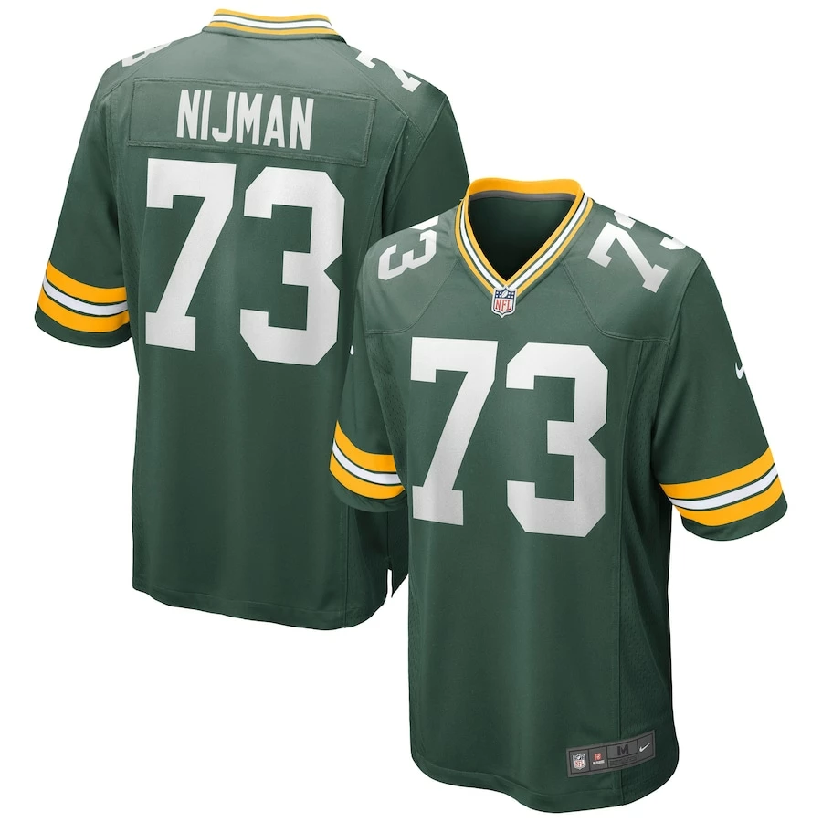 Men's Green Bay Packers Yosh Nijman Nike Green Game Jersey 2 Men's Green Bay Packers Yosh Nijman Nike Green Game Jersey – Bild 2