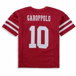 Toddler San Francisco 49ers Jimmy Garoppolo Nike Scarlet Player Game Jersey -Nike Sales toddler nike jimmy garoppolo scarlet san francisco 49ers player game jersey pi3238000 altimages ff 3238994alt3 full