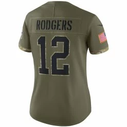 Women's Green Bay Packers Aaron Rodgers Nike Olive 2022 Salute To Service Limited Jersey -Nike Sales womens nike aaron rodgers olive aaron rodgers 2022 salute to service limited jersey pi4645000 altimages ff 4645715 7c2e18e114da5253d4a9alt3 full
