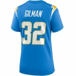 Women's Los Angeles Chargers Alohi Gilman Nike Powder Blue Game Jersey -Nike Sales womens nike alohi gilman powder blue los angeles chargers game jersey pi4018000 altimages ff 4018678 67d502634be94c0e50efalt3 full
