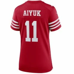 Women's San Francisco 49ers Brandon Aiyuk Nike Scarlet Player Game Jersey 7 Women's San Francisco 49ers Brandon Aiyuk Nike Scarlet Player Game Jersey -Nike Sales womens nike brandon aiyuk scarlet san francisco 49ers player game jersey pi4825000 altimages ff 4825935 2968f08c95006a4a7eccalt3 full