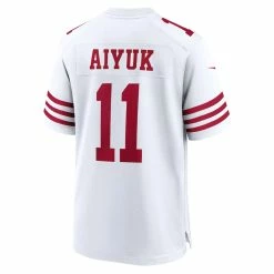 Women's San Francisco 49ers Brandon Aiyuk Nike White Game Jersey -Nike Sales womens nike brandon aiyuk white san francisco 49ers game jersey pi4482000 altimages ff 4482774 4609556d07cc637d23eaalt3 full