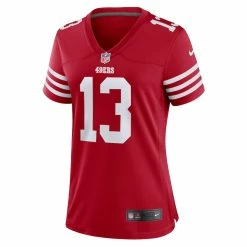 Women's San Francisco 49ers Brock Purdy Nike Scarlet Game Player Jersey 6 Women's San Francisco 49ers Brock Purdy Nike Scarlet Game Player Jersey -Nike Sales womens nike brock purdy scarlet san francisco 49ers game player jersey pi5111000 altimages ff 5111143 79a6d09b30fea978c593alt2 full