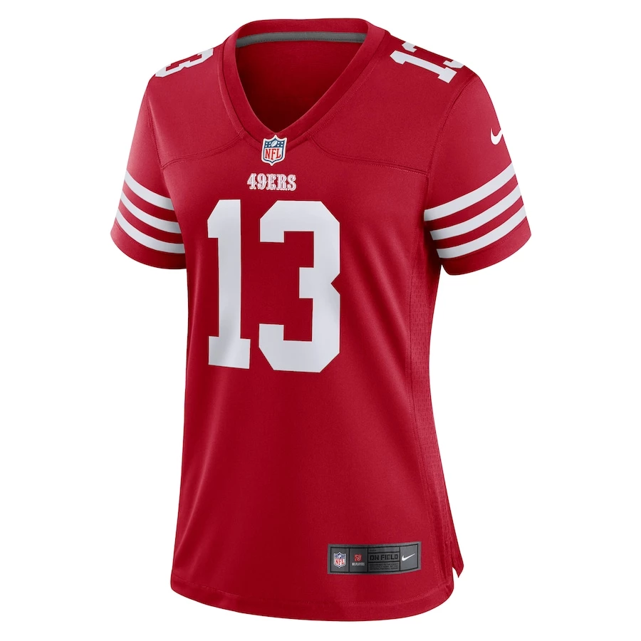 Women's San Francisco 49ers Brock Purdy Nike Scarlet Game Player Jersey 3 Women's San Francisco 49ers Brock Purdy Nike Scarlet Game Player Jersey – Bild 3