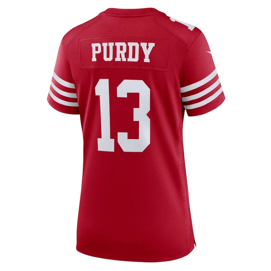 Women's San Francisco 49ers Brock Purdy Nike Scarlet Game Player Jersey 4 Women's San Francisco 49ers Brock Purdy Nike Scarlet Game Player Jersey – Bild 4