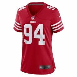 Women's San Francisco 49ers Charles Omenihu Nike Scarlet Game Player Jersey 6 Women's San Francisco 49ers Charles Omenihu Nike Scarlet Game Player Jersey -Nike Sales womens nike charles omenihu scarlet san francisco 49ers game player jersey pi5111000 altimages ff 5111173 8a5af27ea255714f7731alt2 full