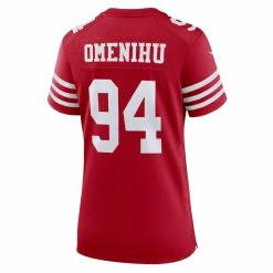 Women's San Francisco 49ers Charles Omenihu Nike Scarlet Game Player Jersey 7 Women's San Francisco 49ers Charles Omenihu Nike Scarlet Game Player Jersey -Nike Sales womens nike charles omenihu scarlet san francisco 49ers game player jersey pi5111000 altimages ff 5111173 8a5af27ea255714f7731alt3 full