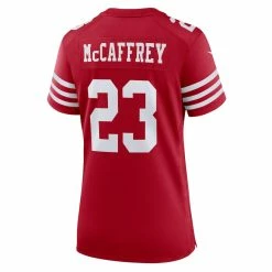 Women's San Francisco 49ers Christian McCaffrey Nike Scarlet Game Player Jersey 7 Women's San Francisco 49ers Christian McCaffrey Nike Scarlet Game Player Jersey -Nike Sales womens nike christian mccaffrey scarlet san francisco 49ers game player jersey pi5207000 altimages ff 5207637 1a491f0d0ba217f1b581alt3 full
