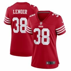 Women's San Francisco 49ers Deommodore Lenoir Nike Scarlet Game Player Jersey 5 Women's San Francisco 49ers Deommodore Lenoir Nike Scarlet Game Player Jersey -Nike Sales womens nike deommodore lenoir scarlet san francisco 49ers game player jersey pi5111000 altimages ff 5111150 4c93dbe1f4b975b6028falt1 full