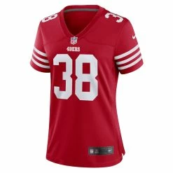 Women's San Francisco 49ers Deommodore Lenoir Nike Scarlet Game Player Jersey 6 Women's San Francisco 49ers Deommodore Lenoir Nike Scarlet Game Player Jersey -Nike Sales womens nike deommodore lenoir scarlet san francisco 49ers game player jersey pi5111000 altimages ff 5111150 4c93dbe1f4b975b6028falt2 full