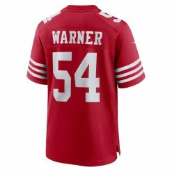 Women's San Francisco 49ers Fred Warner Nike Scarlet Team Game Player Jersey -Nike Sales womens nike fred warner scarlet san francisco 49ers team game player jersey pi4482000 altimages ff 4482762 0a5047ef289b0f02d688alt3 full