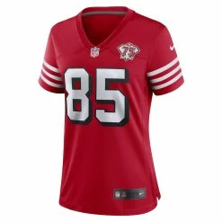 Women's San Francisco 49ers George Kittle Nike Scarlet 75th Anniversary Alternate Game Jersey 7 Women's San Francisco 49ers George Kittle Nike Scarlet 75th Anniversary Alternate Game Jersey -Nike Sales womens nike george kittle scarlet san francisco 49ers 75th anniversary alternate game jersey pi4142000 altimages ff 4142774 e29f1ebc42b334456b74alt2 full