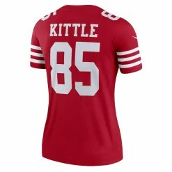 Women's San Francisco 49ers George Kittle Nike Scarlet Legend Jersey 7 Women's San Francisco 49ers George Kittle Nike Scarlet Legend Jersey -Nike Sales womens nike george kittle scarlet san francisco 49ers legend jersey pi4482000 altimages ff 4482958 8bf8656165349ae6137calt3 full