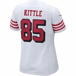 Women's San Francisco 49ers George Kittle Nike White Alternate Game Player Jersey -Nike Sales womens nike george kittle white san francisco 49ers alternate game player jersey pi3822000 altimages ff 3822126 c1ea33ca7aeee7aebedealt3 full