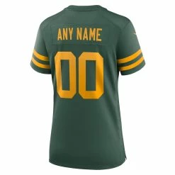 Women's Green Bay Packers Nike Green Alternate Custom Jersey 7 Women's Green Bay Packers Nike Green Alternate Custom Jersey -Nike Sales womens nike green green bay packers alternate custom jersey pi4292000 altimages ff 4292656 bf5fce0dc0c2b972f62falt3 full