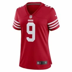 Women's San Francisco 49ers Jacob Eason Nike Scarlet Home Game Player Jersey -Nike Sales womens nike jacob eason scarlet san francisco 49ers home game player jersey pi5275000 altimages ff 5275874 636563e6116e282853edalt2 full