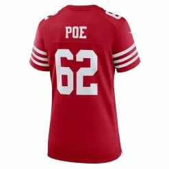 Women's San Francisco 49ers Jason Poe Nike Scarlet Game Player Jersey 7 Women's San Francisco 49ers Jason Poe Nike Scarlet Game Player Jersey -Nike Sales womens nike jason poe scarlet san francisco 49ers game player jersey pi5111000 altimages ff 5111160 697ad20b05e74f1958c8alt3 full