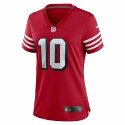 Women's San Francisco 49ers Jimmy Garoppolo Nike Red Alternate Game Jersey -Nike Sales womens nike jimmy garoppolo red san francisco 49ers alternate game jersey pi4059000 altimages ff 4059657 c4ae0f020fd758c64527alt2 full
