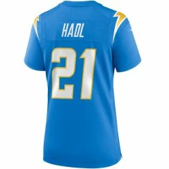 Women's Los Angeles Chargers John Hadl Nike Powder Blue Game Retired Player Jersey 7 Women's Los Angeles Chargers John Hadl Nike Powder Blue Game Retired Player Jersey -Nike Sales womens nike john hadl powder blue los angeles chargers game retired player jersey pi3994000 altimages ff 3994871 a61c16674ac12b233f84alt3 full