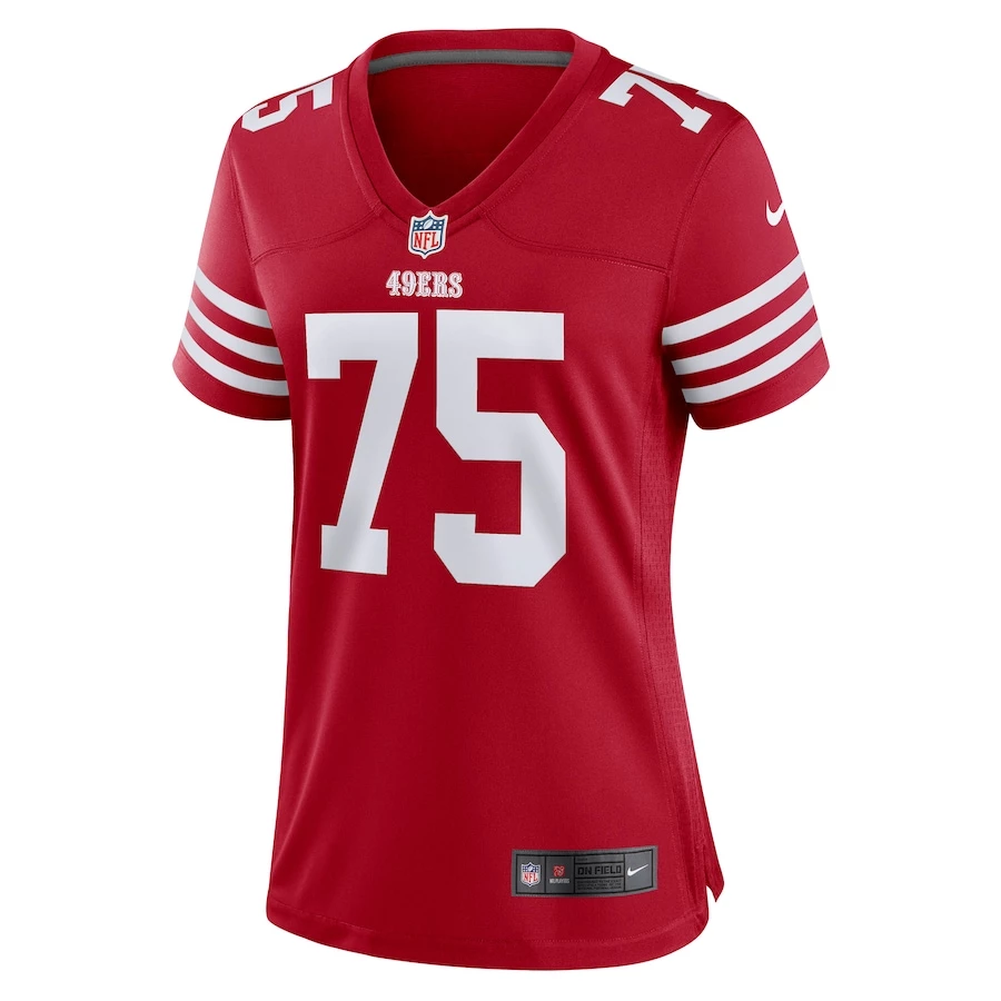 Women's San Francisco 49ers Jordan Willis Nike Scarlet Team Game Player Jersey 3 Women's San Francisco 49ers Jordan Willis Nike Scarlet Team Game Player Jersey – Bild 3