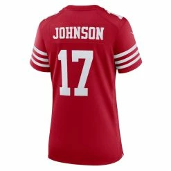Women's San Francisco 49ers Josh Johnson Nike Scarlet Home Game Player Jersey -Nike Sales womens nike josh johnson scarlet san francisco 49ers home game player jersey pi5275000 altimages ff 5275875 1411230c2f42f3e916f5alt3 full