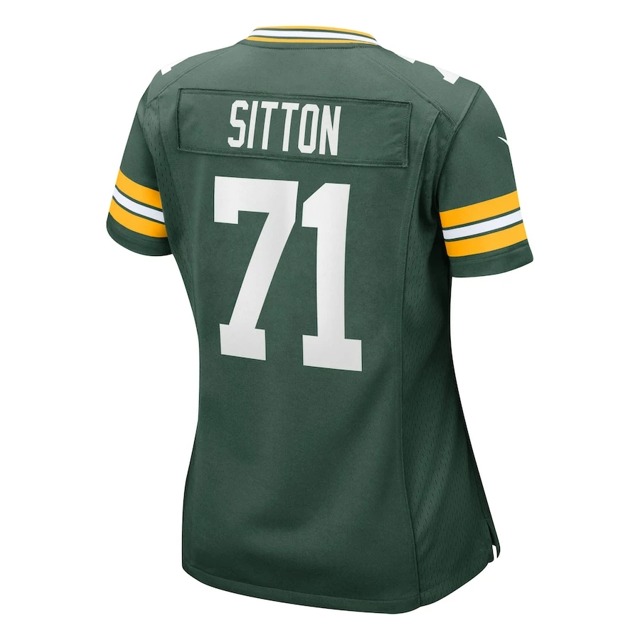 Women's Green Bay Packers Josh Sitton Nike Green Retired Game Jersey 4 Women's Green Bay Packers Josh Sitton Nike Green Retired Game Jersey - Image 4