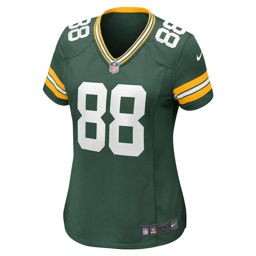 Women's Green Bay Packers Juwann Winfree Nike Green Nike Game Jersey 3 Women's Green Bay Packers Juwann Winfree Nike Green Nike Game Jersey - Image 3