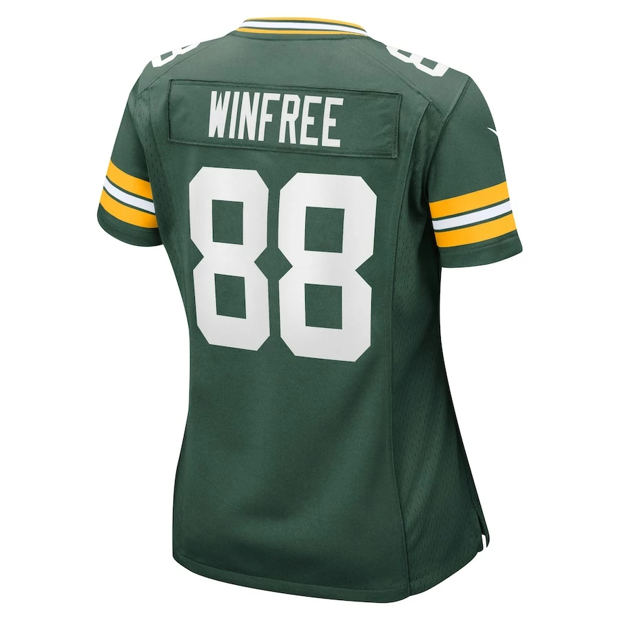 Women's Green Bay Packers Juwann Winfree Nike Green Nike Game Jersey 4 Women's Green Bay Packers Juwann Winfree Nike Green Nike Game Jersey - Image 4