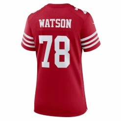 Women's San Francisco 49ers Leroy Watson Nike Scarlet Home Game Player Jersey 7 Women's San Francisco 49ers Leroy Watson Nike Scarlet Home Game Player Jersey -Nike Sales womens nike leroy watson scarlet san francisco 49ers home game player jersey pi5275000 altimages ff 5275882 df53cac754e1e4a9aee4alt3 full