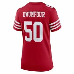 Women's San Francisco 49ers Michael Dwumfour Nike Scarlet Home Game Player Jersey -Nike Sales womens nike michael dwumfour scarlet san francisco 49ers home game player jersey pi5275000 altimages ff 5275879 fecabeeb515b9eb938b4alt3 full