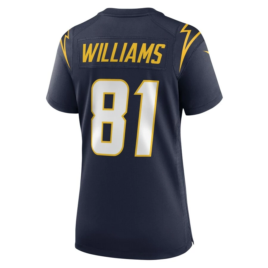 Women's Los Angeles Chargers Mike Williams Nike Navy Alternate Team Game Jersey 4 Women's Los Angeles Chargers Mike Williams Nike Navy Alternate Team Game Jersey - Image 4