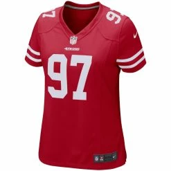 Women's San Francisco 49ers Nick Bosa Nike Scarlet Game Player Jersey 6 Women's San Francisco 49ers Nick Bosa Nike Scarlet Game Player Jersey -Nike Sales womens nike nick bosa scarlet san francisco 49ers game player jersey pi3731000 altimages ff 3731798 adccc0649569e61a2930alt2 full