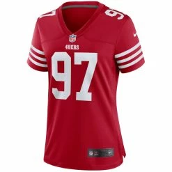 Women's San Francisco 49ers Nick Bosa Nike Scarlet Player Game Jersey -Nike Sales womens nike nick bosa scarlet san francisco 49ers player game jersey pi4825000 altimages ff 4825950 b98c9af22fc40ed81b81alt2 full
