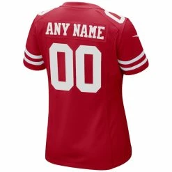 Women's Nike Scarlet San Francisco 49ers Custom Game Jersey -Nike Sales womens nike scarlet san francisco 49ers custom game jersey pi3895000 altimages ff 3895954 a7382fb1e16b2aa50de6alt3 full