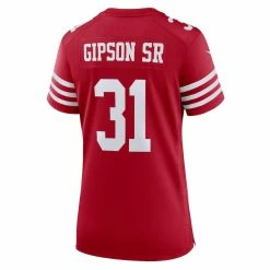 Women's San Francisco 49ers Tashaun Gipson Sr. Nike Scarlet Home Game Player Jersey -Nike Sales womens nike tashaun gipson sr scarlet san francisco 49ers home game player jersey pi5275000 altimages ff 5275878 d195d08f1fffb85d9b63alt3 full