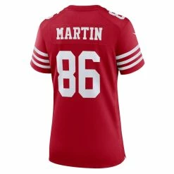 Women's San Francisco 49ers Tay Martin Nike Scarlet Home Game Player Jersey -Nike Sales womens nike tay martin scarlet san francisco 49ers home game player jersey pi5275000 altimages ff 5275884 7468a7043df653a5b1c1alt3 full
