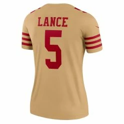 Women's San Francisco 49ers Trey Lance Nike Gold Team Inverted Legend Jersey 7 Women's San Francisco 49ers Trey Lance Nike Gold Team Inverted Legend Jersey -Nike Sales womens nike trey lance gold san francisco 49ers team inverted legend jersey pi4482000 altimages ff 4482975 696edd5119e2a3bf2f08alt3 full