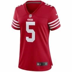 Women's San Francisco 49ers Trey Lance Nike Scarlet Team Player Game Jersey -Nike Sales womens nike trey lance scarlet san francisco 49ers team player game jersey pi4825000 altimages ff 4825931 20cfbc2922d20a320079alt2 full