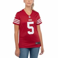 Women's San Francisco 49ers Trey Lance Nike Scarlet Team Player Game Jersey -Nike Sales womens nike trey lance scarlet san francisco 49ers team player game jersey pi4825000 altimages ff 4825931 20cfbc2922d20a320079alt4 full