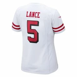 Women's San Francisco 49ers Trey Lance Nike White Alternate Game Jersey 7 Women's San Francisco 49ers Trey Lance Nike White Alternate Game Jersey -Nike Sales womens nike trey lance white san francisco 49ers alternate game jersey pi4482000 altimages ff 4482929 b9430740680c38deefe1alt3 full