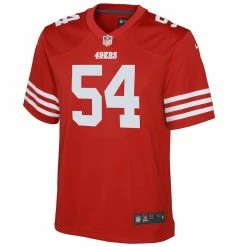 Youth San Francisco 49ers Fred Warner Nike Scarlet Game Jersey -Nike Sales youth nike fred warner scarlet san francisco 49ers game jersey pi4559000 altimages ff 4559304 880c82a442a71bedf834alt2 full