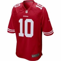 Youth San Francisco 49ers Jimmy Garoppolo Nike Scarlet Game Jersey -Nike Sales youth nike jimmy garoppolo scarlet san francisco 49ers game jersey pi2975000 altimages ff 2975871alt2 full