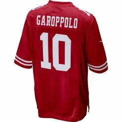 Youth San Francisco 49ers Jimmy Garoppolo Nike Scarlet Game Jersey -Nike Sales youth nike jimmy garoppolo scarlet san francisco 49ers game jersey pi2975000 altimages ff 2975871alt3 full
