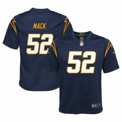 Youth Los Angeles Chargers Khalil Mack Nike Navy Alternate Game Jersey